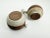 1970s Modernist Japanese Stoneware Creamer & Sugar Set For Sale - Image 9 of 9