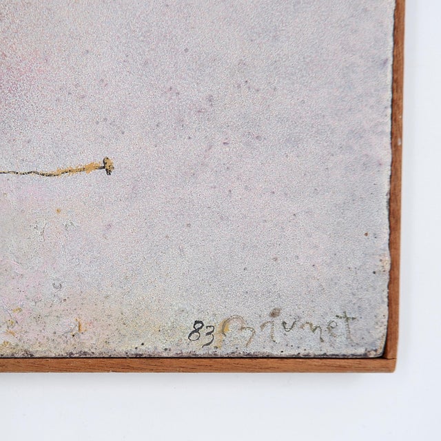 Brunet Marie, Dans La Brume & Imagine, 1984, Mixed Media For Sale - Image 6 of 18