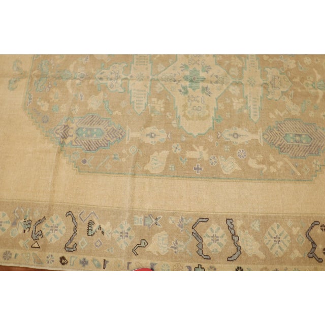 Textile Mid 20th Century Vintage Turkish Rug, 5'10'' X 8'5'' For Sale - Image 7 of 10