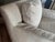 2010s Restoration Hardware Belgian Linen Slipcovered Lounge Chair For Sale - Image 5 of 5