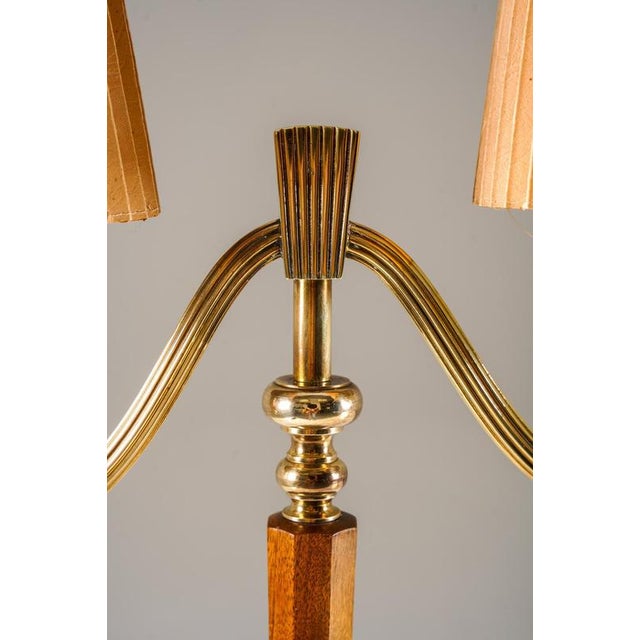 1930s Swedish Grace Model 15455 Table Lamps attributed to Böhlmarks, 1930s, Set of 2 For Sale - Image 5 of 18