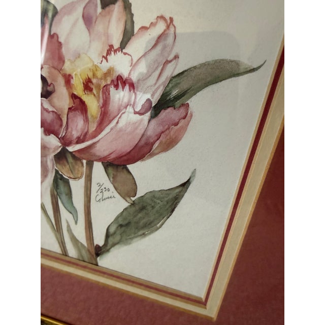 Pink 1960s Pair of Colussi Print Art For Sale - Image 8 of 11