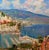 Mario Sanzone "Monte Carlo" Large Oil On Canvas C. 1990 Painting For Sale - Image 4 of 7