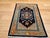 Art Deco Vintage Tibetan Medallion Rug, Wool on Cotton, Black & Green, 1900s, 2' x 3' For Sale - Image 3 of 11