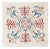 21"x21" 100% Silk Cushion Cover. Embroidered Pillow. Traditional Accent Pillow For Sale