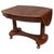 Early 19th Century Biedermeier Period Oval Library Table desk Germany For Sale - Image 14 of 18