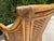 Wood Vintage Henry Link Saint Andrews Scroll Arm Rattan Club Chairs - A Pair For Sale - Image 7 of 12