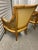 Wood Pair of 1970s Giorgetti-Style Beech & Cane Lounge Chairs For Sale - Image 7 of 14
