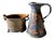 Ceramic Art Jug and Pot by Friedemann Henschel for Töpfergut Panschenhagen, Germany, 1990s, Set of 2 For Sale