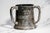 1910s Sculptural Antique Silverplate Triple Handle Trophy Cup Sporting Award Golf Club Home Man Cave Decor For Sale - Image 5 of 9