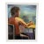 Figurative Artwork Man Waiting at the Window, Framed For Sale