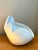 Vintage White Ceramic Sculptural Bowl For Sale - Image 12 of 12