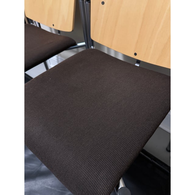 Vintage Kusch+Co Mid Century/Post Modern Stacking Chairs Set of 4 For Sale - Image 17 of 17