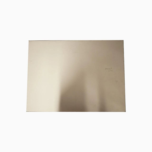 Larionov stencil from 1916 of the Cricket costume for the ballet, Natural History. This piece is attributed to the...