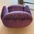 2020s Interlude Home Laurent Lounge Swivel Chair With Custom Kravet Fabric For Sale - Image 5 of 8