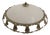 Antique Palace Ceiling Lamp in Glass and Brass, 1970 For Sale