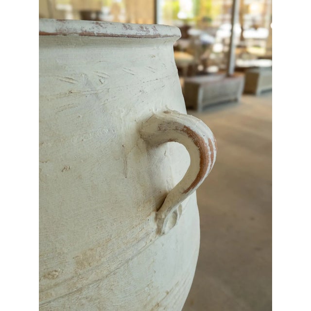 Antique Large Greek Terracotta Pot For Sale In Houston - Image 6 of 10