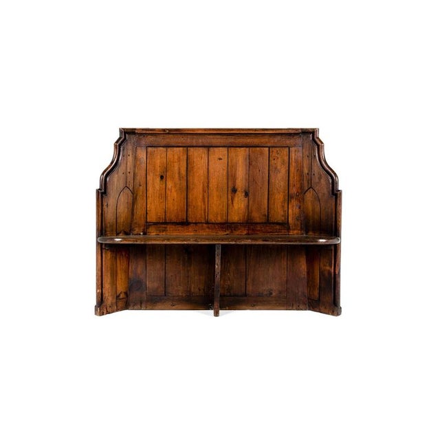Scottish Chapel Bench in Pitch Pine For Sale - Image 16 of 16
