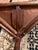 Antique Patented Sliding Seat Mahogany Triangular Corner Chair With Turned Legs and Brass Castor For Sale - Image 6 of 15