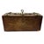 Antique Victorian Domed English Burr Walnut Wood & Bone Tea Caddy Box W/Key For Sale - Image 6 of 8