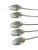 Silver Early 20th Century Set 10 Hotel Metropole Silver Plate Long Spoons by Wiskemann of Belgium For Sale - Image 8 of 8