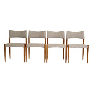 Chairs from Ejner Larsen and Aksel Bender Madsen, 1960s, Set of 4 For Sale