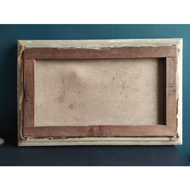 Gallet, Landscape, 1950s, Oil on Canvas, Framed For Sale - Image 7 of 9