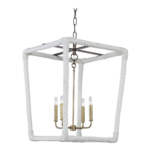 Mr. Brown London Triton Chandelier Lantern For Sale