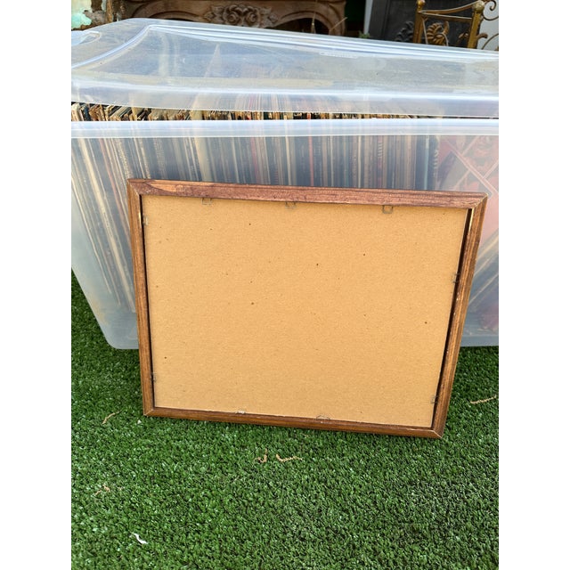 1970s Framed Print of "Late Afternoon" Reproduction For Sale In Atlanta - Image 6 of 7