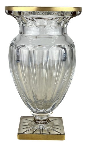 Lead Crystal Vase, France, 1980s