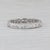 Metal Vintage 0.72ctw Diamond Eternity Band Platinum Size 6.5 Anniversary Wedding Ring For Sale - Image 7 of 7