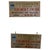 1930s French Haberdashery Market Stall Hanging Signs, 1930s, Set of 2 For Sale - Image 5 of 5