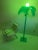 Plastic 1980s Lucite Palm Tree Lamp For Sale - Image 7 of 8