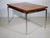 Brown Mid-Century Dining Table in Walnut with Chrome Frame, 1960s For Sale - Image 8 of 11