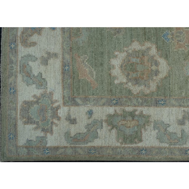 Turkish Oushak Rug 5' x 7' #17957 For Sale - Image 4 of 8