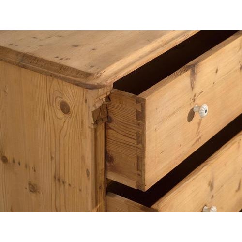 Antique Wooden Chest of Drawers, 1900s For Sale - Image 4 of 12