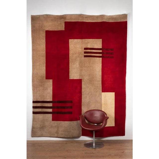 Rug or Tapestry in the style of Paul Haesaerts For Sale - Image 5 of 6