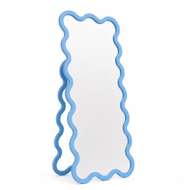 Red Hvyli 16 Free Standing Full-Length Dressing Mirror by Oitoproducts For Sale - Image 16 of 17