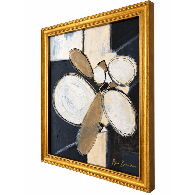 Title: Organic Contours Modern Painting, Framed by Bryan Boomershine For Sale - Image 4 of 9