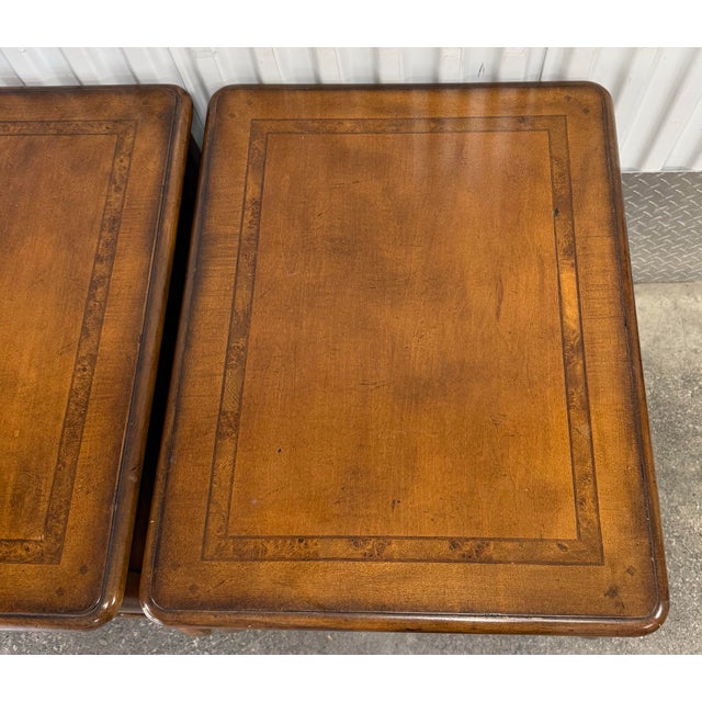 Late 20th Century Thomasville Louis XV End Tables / Nightstands For Sale In New York - Image 6 of 12