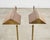 Pair of Koch & Lowy Omi Patinated Brass Pharmacy Floor Lamps For Sale - Image 9 of 18