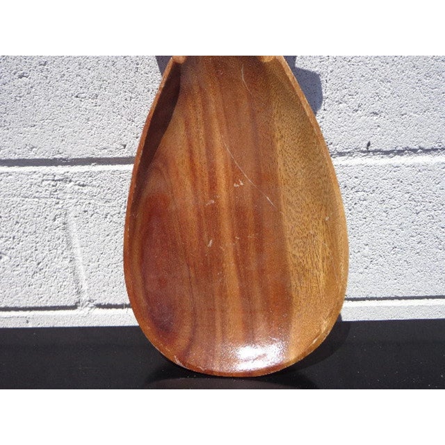 Mid 20th Century Wood Catchall Pineapple Catchall For Sale - Image 9 of 10