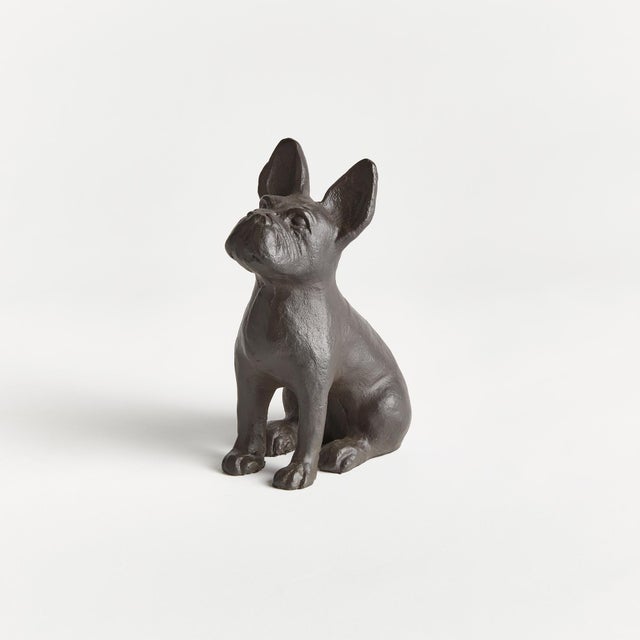 Seated and awaiting the next command, this sculpture perfectly captures a loyal canine companion in their most...