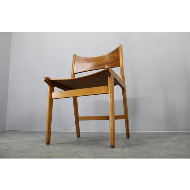 Mid-Century Danish Dining Chairs in Afzélie and Beech, 1960s, Set of 4 For Sale - Image 15 of 18