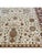Ivory 10x14 Handwoven Indian Agra Area Rug - 107053 For Sale - Image 8 of 13