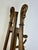 Brown Walnut Easel with Swan Neck Decoration, 1970s For Sale - Image 8 of 15