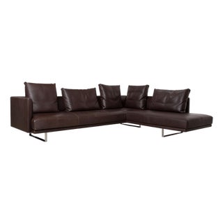 Prime Time Leather Corner Sofa from Walter Knoll For Sale