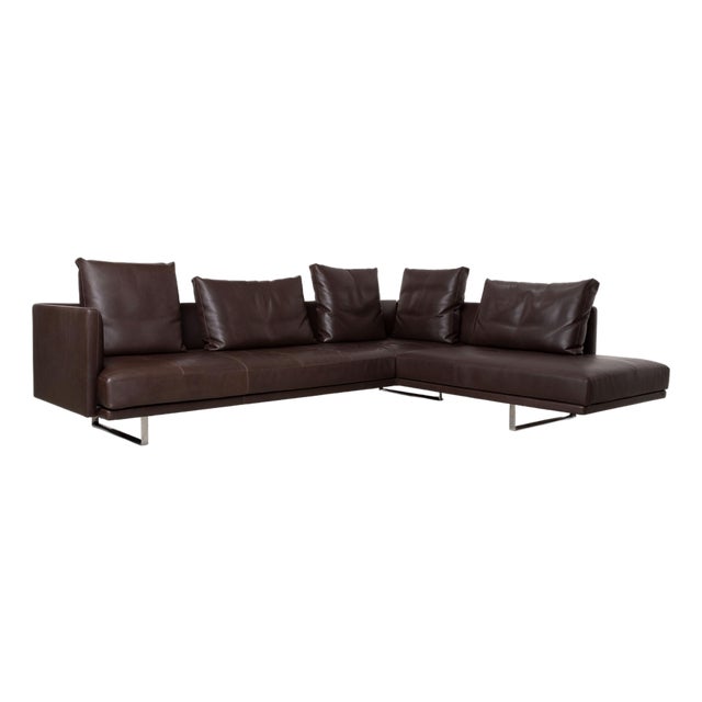 Prime Time Leather Corner Sofa from Walter Knoll For Sale