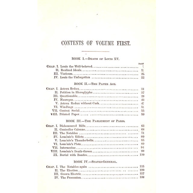"The French Revolution: A History" Carlyle, Thomas (Two Volumes) For Sale In New York - Image 6 of 6