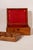 Antique English Burl Walnut Box With Red Painted Interior For Sale - Image 4 of 10